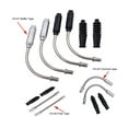 thumbnail image 3 of Bicycle Brake Noodle Cable Pipe, Bendable Rugged V Brake Elbow Cable Guides Rustproof  for Road Bikes Black,Silver, 3 of 7