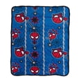 thumbnail image 3 of Marvel Spider-Man 2-Piece Travel Set, Silk Touch Throw Blanket and 3D Character Plush Cloud Pillow, 3 of 4