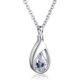 thumbnail image 1 of Joyería de cremación de plata de ley 925 Memorial CZ Lágrima Cenizas Recuerdo Urnas Collar colgante para urnas Collares Cenizas Joyería Regalos, 1 of 5