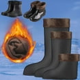 thumbnail image 2 of Doublure Chaude d'Hiver pour Bottes de Pluie Douce Accessoires Résistants au Froid 42-43-15cm, 2 of 6