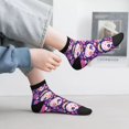 thumbnail image 2 of Pofeuu cute rainbow mushroom Skull Print 30cm Socks, Adult Running Hiking Socks for Youth and Adult, 2 of 7