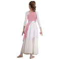 thumbnail image 2 of iiniim Robe de Danse Sans Manches pour Filles, Robe de Fête Rose Clair 8, 2 of 6