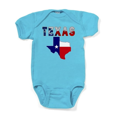 

CafePress - Flag Map With Texas Infant Bodysuit - Cute Infant Bodysuit Baby Romper