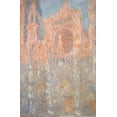 thumbnail image 2 of Monet, Claude 22x32 White Modern Wood Framed Museum Art Print Titled - Rouen Cathedral 1892-93, 2 of 4