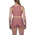 thumbnail image 2 of Women's Crop Top and Boyshort Loungewear, 2-Piece Set, 2 of 4