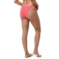 thumbnail image 3 of No Boundaries Women's Beachy Bloom High Leg String Bottom, Sizes XXS-XXL, 3 of 4