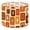 Color 2, variant on Linen Drum Lamp Shades Abstract Mid Century Modern Geometric Teal Ovals Yellow 13" x 13" x 10" Lampshade for Table Lamps Floor Lamps Lamp Shade Replacement Easy Assembly Required
