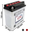 thumbnail image 2 of LTH MOTOBATERIA 12N5 3B, 2 of 5