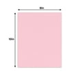 thumbnail image 3 of Soft Pink Acid Free 8x10 Backing Board - Uncut Photo Mat Board - 50 Sheets, 3 of 3