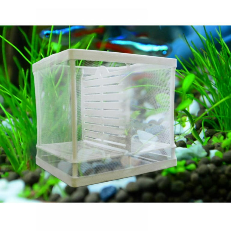 Fish Breeding Box, Large Size Fish Tank Breeder Net, Aquarium Separation  Net Nylon Incubator Mesh, Fry Hatchery Incubator Mesh