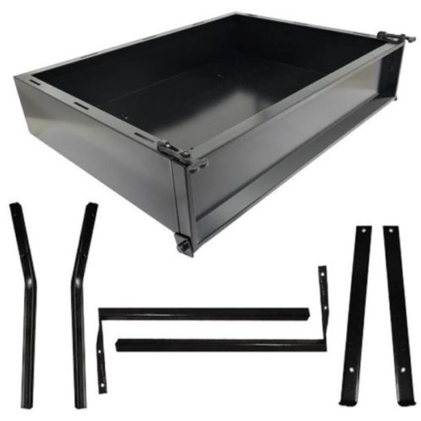 Rear Cargo Box Storage for EZGO RXV Golf Carts 2008+up