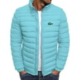 thumbnail image 4 of Nueva Lacoste Light Down Chamarra De Los Hombres Térmica Delgada Chaquetas De Manga Larga Abrigopangjing, 4 of 4