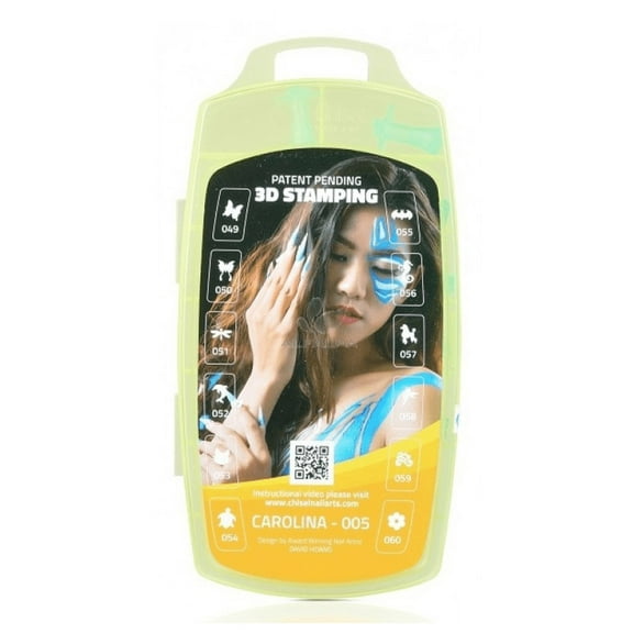 Chisel Nail Art Carolina Collection #005