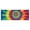 Colorful Rainbow Tie-1, variant on Rainbow Tie Dye Radial Pattern Kitchen Rug Mat,Kitchen Runner Rugs Non Skid Washable,Decorative Kitchen Floor Mats for Kitchen,Sink,Laundry,17"X47"