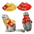 thumbnail image 2 of Chinese New Year Pet Costume for Dog Festival Party Pet Cloak with RedEnvelope for Spring Festival Photo Props, 2 of 8