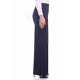 thumbnail image 2 of Rekkuna Women's Silky Soft Gutsy Knit Pull-On Wide Leg Hi-Rise Palazzo Pant (Medium, Navy), 2 of 5