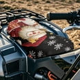 thumbnail image 2 of Uorisanigo ATV Seat Cover Compatible with Sportsman Rancher Foreman Scrambler Kodiak Grizzly Arctic Cute Santa Claus Cat Seat Cover Protection Fit for Most ATV, 2 of 7