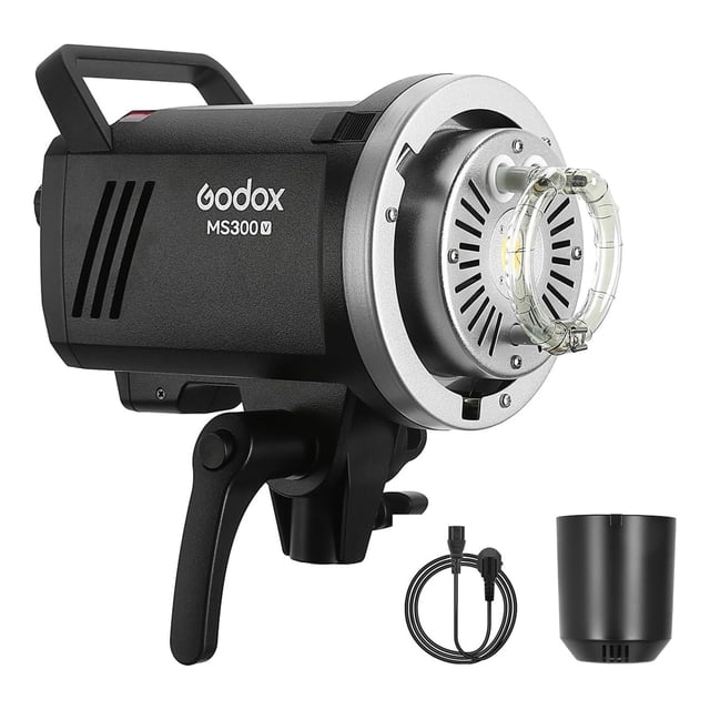 Sistema X inalámbrico Studio Flash Strobe Godox MS300-V, 300 W, 2,4 G
