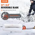 thumbnail image 2 of Pelle à Neige Robuste avec Roues 37 Pouces Poussoir Grand Lame Poignée en Aluminium, 2 of 5