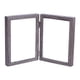 thumbnail image 3 of Fiudx Marco de Fotos de Madera, Diseño Plegable Doble, Vidrio Hd para Una Visualización Clara, Estructura Robusta con Bisagras, Elegante Decoración para El Hogar, Regalo Significativo, Versátil para, 3 of 7