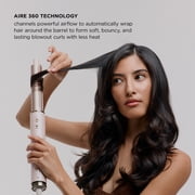 Aire 360 Ceramic Dual Voltage Air Styler Blowout Kit with Curling Attachments, Oval Brush & Drying Concentrator | Fast, Healthy Blowouts and Long-Lasting Curls | for All Hair Types