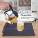 thumbnail image 4 of Kearding Almohadilla protectora de drenaje de silicona para escritorio, doméstico, tapete de secado Universal para platos de mesa, escurridor de Juegos de servir café y té Kearding HA014440-00, 4 of 6