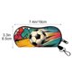 thumbnail image 3 of Funda para gafas con temática de fútbol, clip mosquetón, cierre de cremallera, material de neopreno suave, tamaño compacto, ideal para gafas de sol, gafas graduadas, llaves y accesorios pequeños., 3 of 6