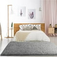 thumbnail image 7 of Softlife Soft Rug Living Room Fluffy Rugs for Dorm Room Cute Plush Carpet Bedroom,9' x 12',Gray, 7 of 7