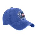 thumbnail image 4 of 9/11 Never Forget 25th Anniversary Baseball Cap - 2001-2026 25 Years Later Pentagon Badge Vintage Washed Cotton Patriot Day Commemorative Hat, Adjustable Unisex Dad Cap for Men and Women, 4 of 6