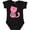 AB-Black, variant on Inktastic Love Cat 2 Boys or Girls Baby Bodysuit