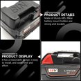 thumbnail image 3 of SHISUYAN 10Pcs Durable Battery Holders Useful Battery Mount Holders Battery Stands, 3 of 9