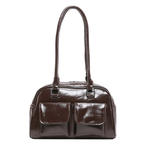 Bolso Superior PU Cuero Damas para Mujeres Compras Viajes