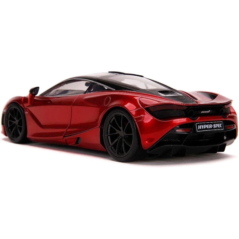 Jada Toys McLaren 720S RHD Candy Red 1/24 Scale Hyper-Spec Series