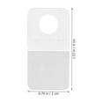 thumbnail image 4 of 200pcs Hanging Sticker Hooks Self Adhesive Hooks Clear Display Hanging Tabs, 4 of 7