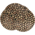 thumbnail image 3 of Artisan Wood and Resin Charger Plate (Set of 4), 3 of 5