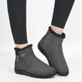 thumbnail image 7 of Ecetana Snow Boots for Women Waterproof Warm Ankle Boots Non‑Slip Lightweight Outdoor Winter Boots with Side Zipper, 7 of 7