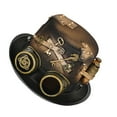 thumbnail image 3 of Sombrero de copa punk Baoblaze Deluxe Ringmaster Butler Steampunk Trilby, 3 of 8