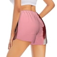 thumbnail image 3 of Haiem Puppy Peeking Through Pink Women's 2 in 1 Running Shorts - Lightweight Athletic Workout Gym Yoga Breathable Sports Shorts Liner with Phone Pockets-Medium, 3 of 9