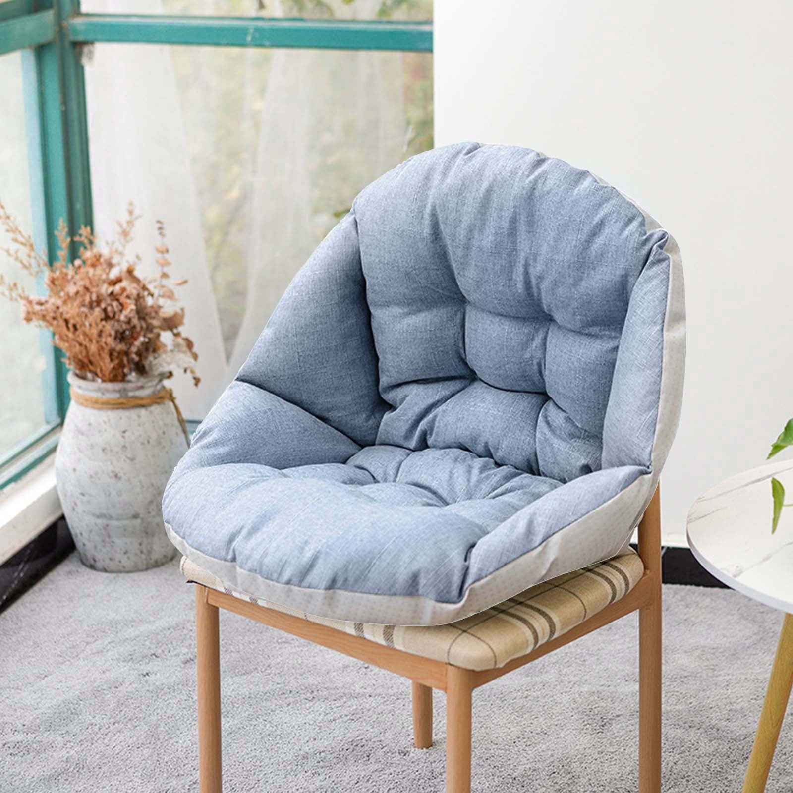 Thickened Hammock Swing Chair Cushion Replacement, Soft Hanging Egg Chair Seat and Back Cushions Pad Set, Waterproof Washable Indoor Outdoor Patio Garden Basket Chair Cushion Pillow