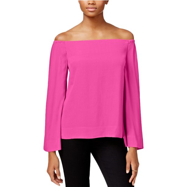 Blusa tejida texturizada Rachel Roy para mujer rosa extragrande