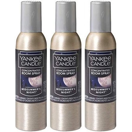 Yankee Candle Concentrated Room Spray, MidSummer's Night, 3 oz (3-Pack)