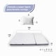 thumbnail image 4 of PACK COLCHON SILVER (TRIPLE) + 2 almohadas silver matrimonial, 4 of 5