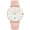 PinkWhite-P, variant on A ALPS Woman Watches Simple Watch for Woman Analog Ultra Thin Minimalist Wristwatches with Leather Strap Gifts for Women
