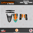 thumbnail image 4 of Kalair GFX Graphics Kit for Ktm KTM Enduro 2-Stroke 125XC,250XC and 300XC (2023) Og-crew Series, 4 of 5