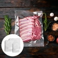 thumbnail image 2 of 300 PCS Vacuum Sealer Bags, 6.3 Mil Heavy Duty Chamber Machine Sealing Bags, 6 x 8 in, 8 x 10 in, 10 x 10 in, 3 Sizes Food-Safe Clear Plastic Vacuum Pouches for Commercial Sealing Machines, 2 of 5