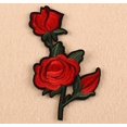 thumbnail image 3 of 11 parches termoadhesivos con flores rosas para manualidades, parches termoadhesivos bordados, costura, ropa, 3 of 5