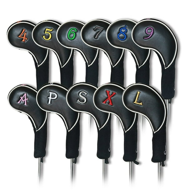 CRAFTSMAN GOLF iron cover iron club head cover 11pcs w/Fixer clip