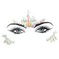 thumbnail image 1 of Rhinestone Face Gems Jewels, Rave Crystals Face Gems Stick On, Compatible With Festival Rave, 1 of 5