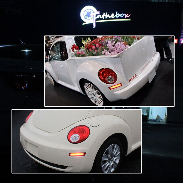 For 98-05 Beetle Red Lens LED Rear Side Marker Parking Corner Turn
