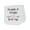 AA-White, variant on Inktastic Nonna and Nonno Love Me Heart Grandchild Baby Burp Cloth